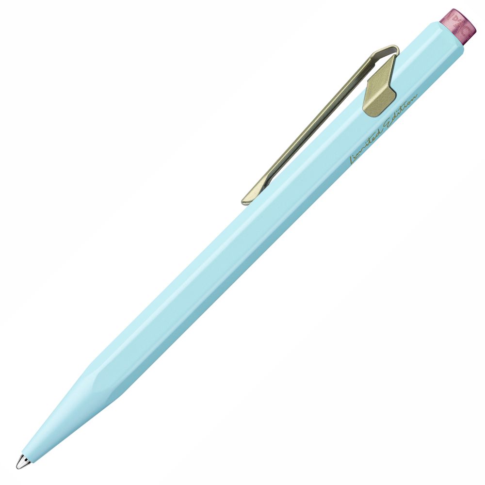 Caneta Esferográfica Caran d'Ache 849 Claim Your Style Bluish Pale Edição Limitada